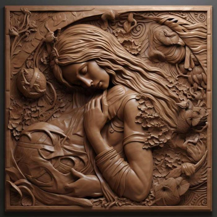 نموذج ثلاثي الأبعاد لآلة CNC 3D Art 